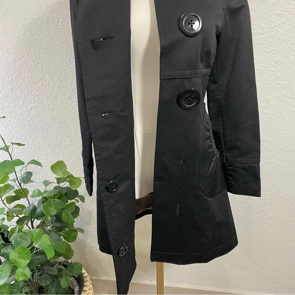 Soia & Kyo Black and Red Houndstooth Lined Coat - Picture 5 of 13